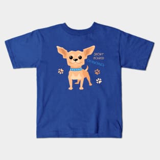 Dog tan shorthaired Chihuahua Kids T-Shirt